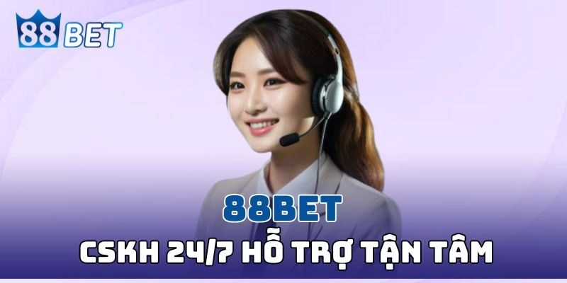 Nhân viên 88BET hỗ trợ hội viên mọi lúc mọi nơi 